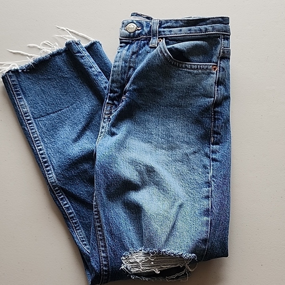 Topshop women's straight Jeans Size 26/30
